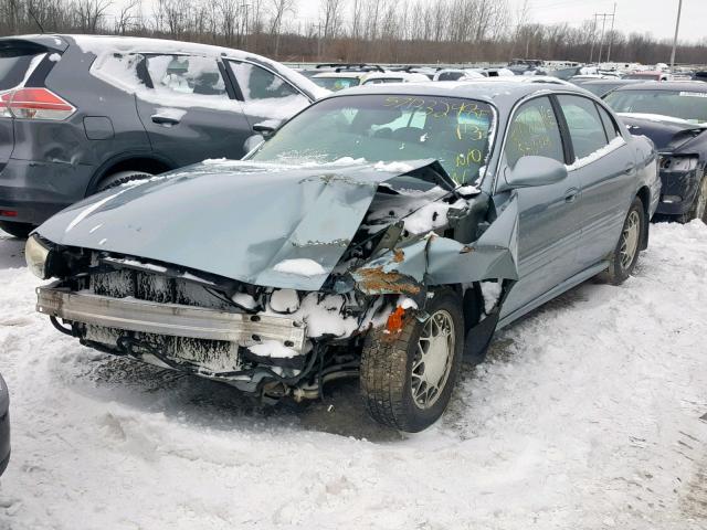 1G4HP52K63U232525 - 2003 BUICK LESABRE CU BLUE photo 2