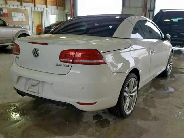 WVWFW8AH2EV005058 - 2014 VOLKSWAGEN EOS LUX 白色 照片 4