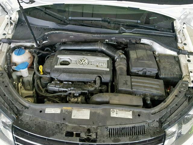 WVWFW8AH2EV005058 - 2014 VOLKSWAGEN EOS LUX 白色 照片 7