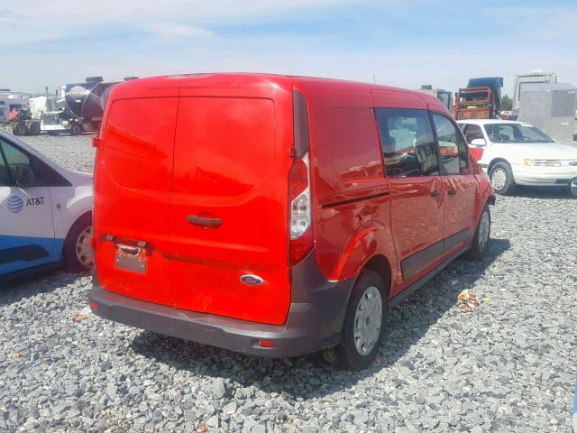 NM0LS7E79E1137183 - 2014 FORD TRANSIT CO RED photo 4