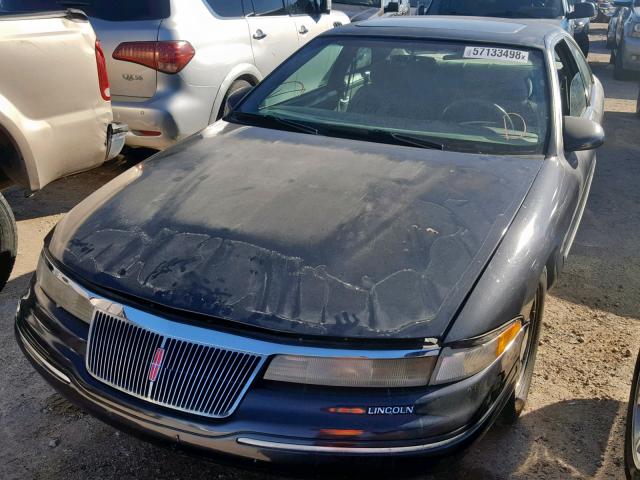 1LNLM91V9RY634711 - 1994 LINCOLN MARK VIII BLACK photo 2