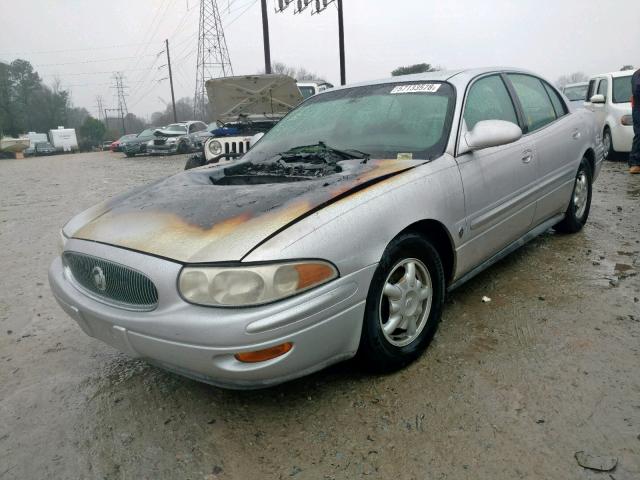 1G4HR54K21U154068 - 2001 BUICK LESABRE LI SILVER photo 2