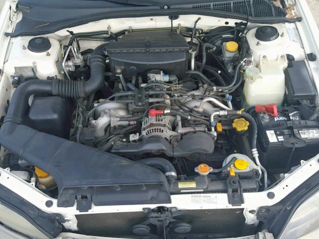 4S3BE686617214845 - 2001 SUBARU LEGACY OUT WHITE photo 7