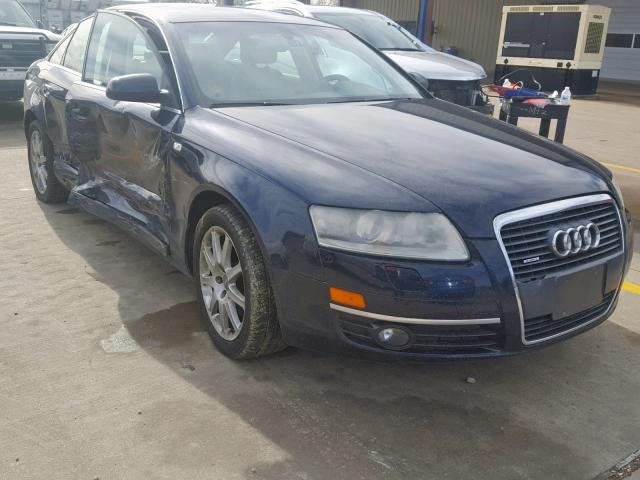 WAUDT74F95N047406 - 2005 AUDI A6 3.2 QUA BLUE photo 1