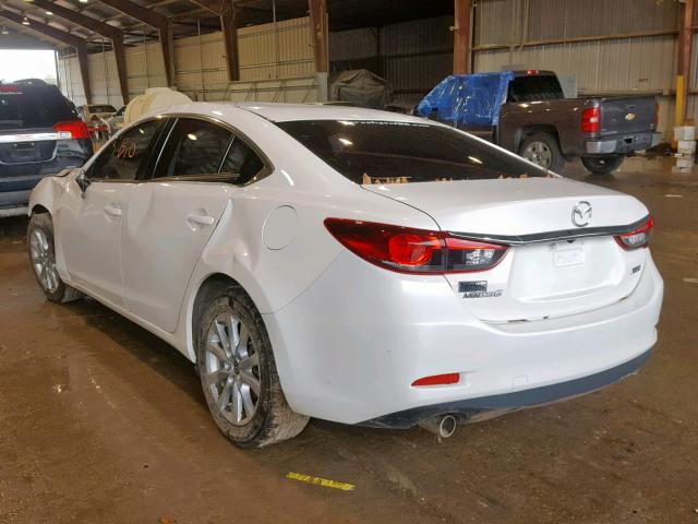 JM1GJ1U52F1185002 - 2015 MAZDA 6 SPORT WHITE photo 3