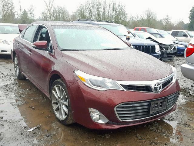 4T1BK1EB3FU193583 - 2015 TOYOTA AVALON XLE MAROON photo 1