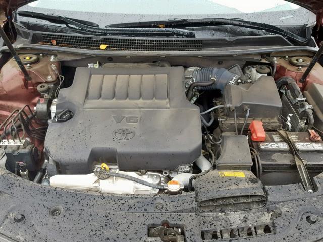 4T1BK1EB3FU193583 - 2015 TOYOTA AVALON XLE MAROON photo 7