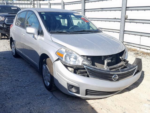 3N1BC1CP8AL373146 - 2010 NISSAN VERSA S SILVER photo 1