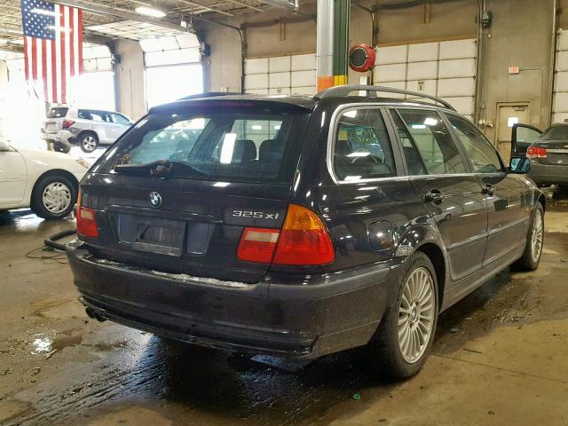 WBAAW334X1ET41524 - 2001 BMW 325 IT BLACK photo 4