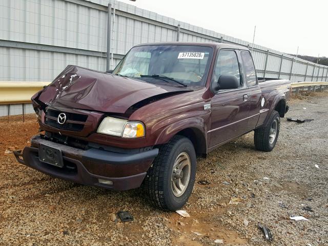 4F4ZR47E93TM06200 - 2003 MAZDA B4000 CAB BROWN photo 2