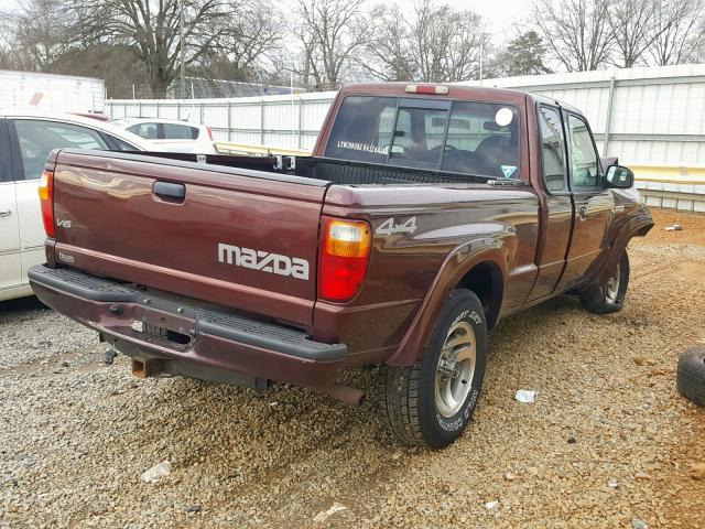 4F4ZR47E93TM06200 - 2003 MAZDA B4000 CAB BROWN photo 4