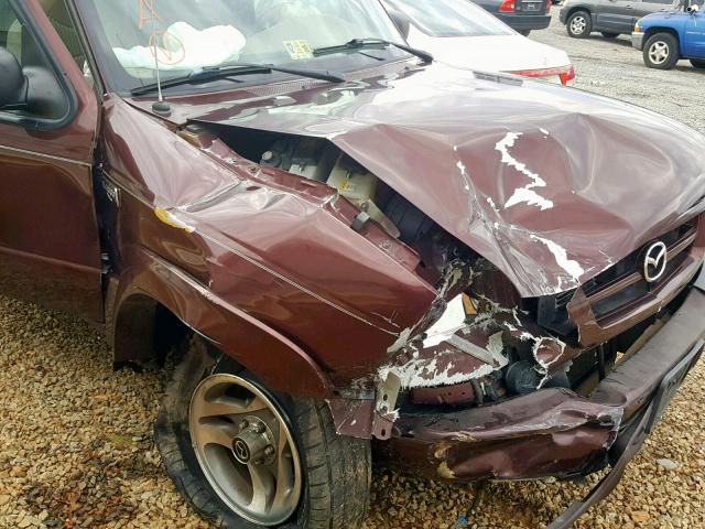 4F4ZR47E93TM06200 - 2003 MAZDA B4000 CAB BROWN photo 9