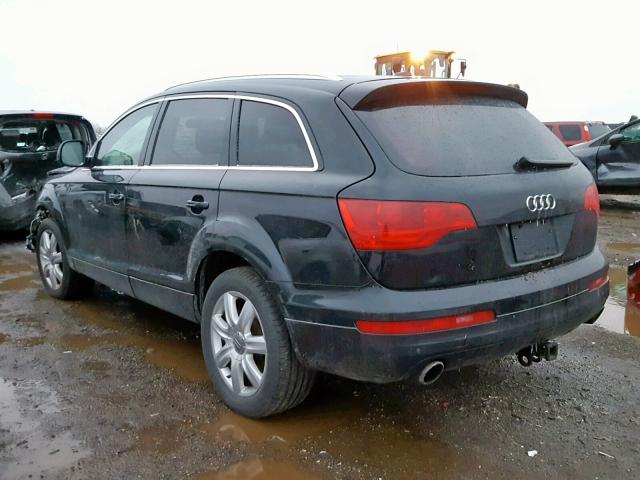 WA1BV74L97D024107 - 2007 AUDI Q7 4.2 QUA BLACK photo 3