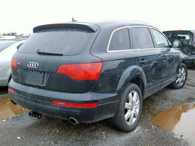 WA1BV74L97D024107 - 2007 AUDI Q7 4.2 QUA BLACK photo 4