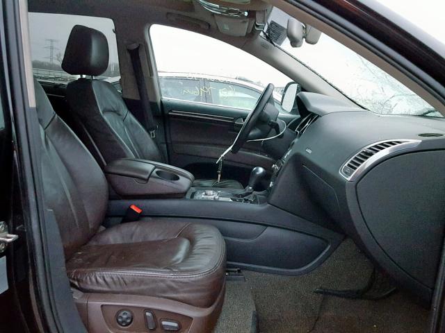 WA1BV74L97D024107 - 2007 AUDI Q7 4.2 QUA BLACK photo 5