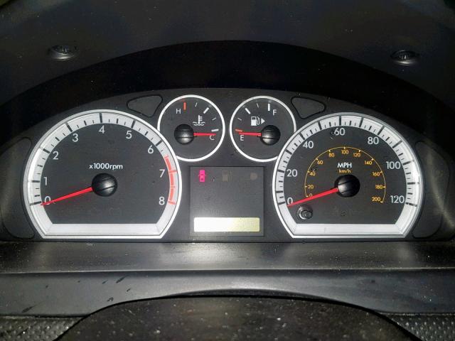 KL1TD56E09B627369 - 2009 CHEVROLET AVEO LS SILVER photo 8