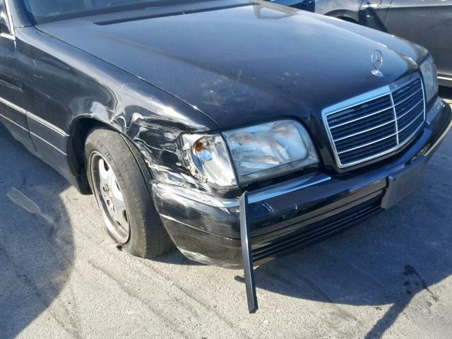 WDBGA32G4VA346883 - 1997 MERCEDES-BENZ S 320W BLACK photo 9