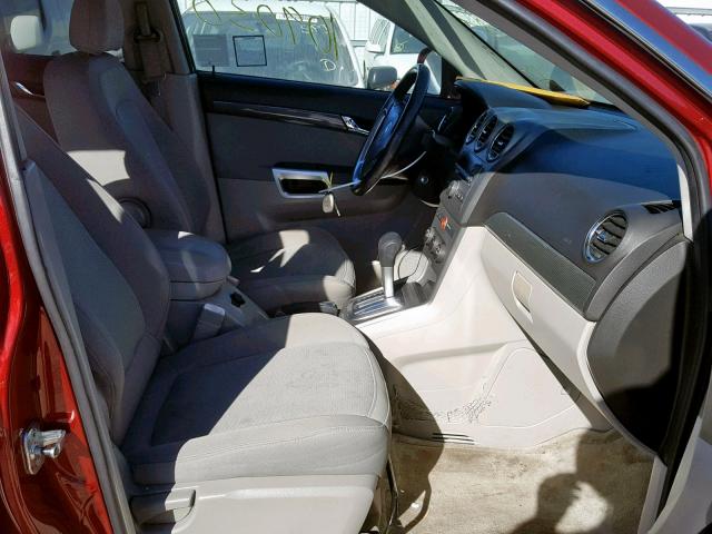 3GSCL33PX8S692730 - 2008 SATURN VUE XE BURGUNDY photo 5