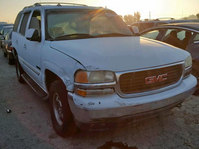 1GKEK13T83J139050 - 2003 GMC YUKON WHITE photo 1