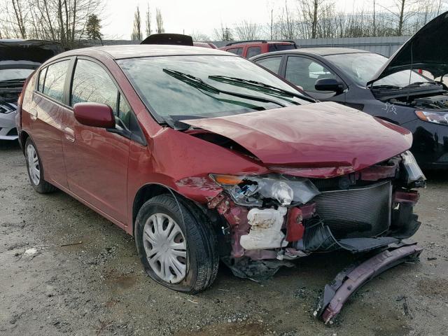 JHMZE2H5XAS006400 - 2010 HONDA INSIGHT LX RED photo 1