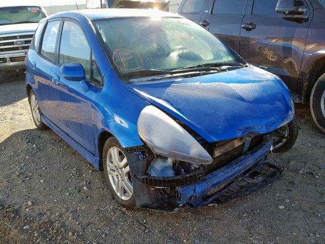 JHMGD37687S032156 - 2007 HONDA FIT S 蓝色 照片 1
