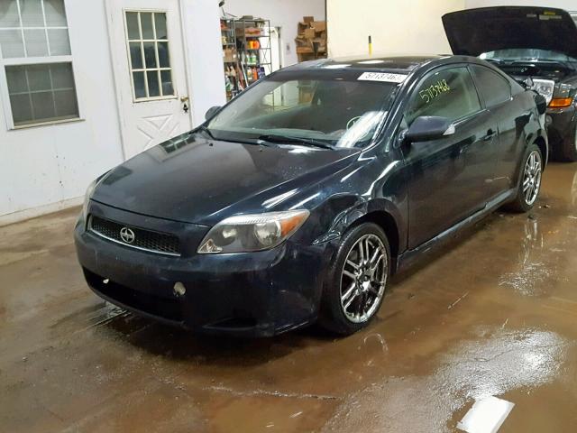 JTKDE177770183167 - 2007 TOYOTA SCION TC შავი ფოტო 2