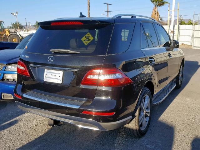 4JGDA5JB5DA181023 - 2013 MERCEDES-BENZ ML 350 BLACK photo 4