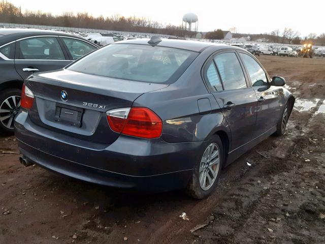 WBAVC73518KP37329 - 2008 BMW 328 XI SUL GRAY photo 4