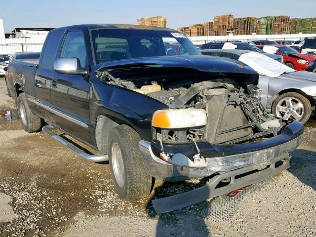 1GTEC19V11Z214638 - 2001 GMC NEW SIERRA BLACK photo 1