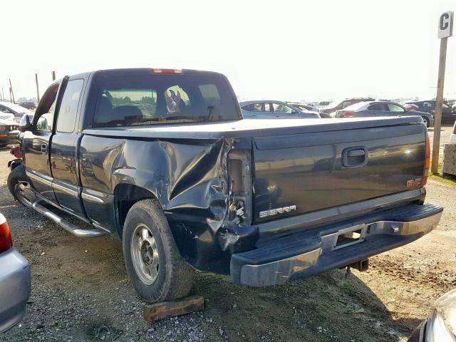 1GTEC19V11Z214638 - 2001 GMC NEW SIERRA BLACK photo 3