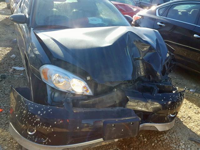 2G1WL15C369365919 - 2006 CHEVROLET MONTE CARL BLACK photo 9