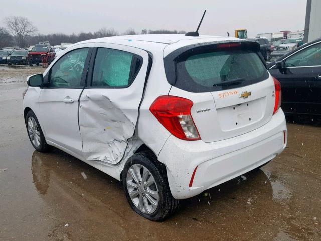 KL8CD6SAXHC715977 - 2017 CHEVROLET SPARK 1LT WHITE photo 3