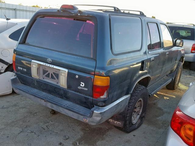 JT3VN39W6S0171598 - 1995 TOYOTA 4RUNNER VN GREEN photo 4