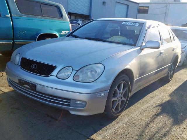 JT8BD68S5Y0106590 - 2000 LEXUS GS 300 SILVER photo 2