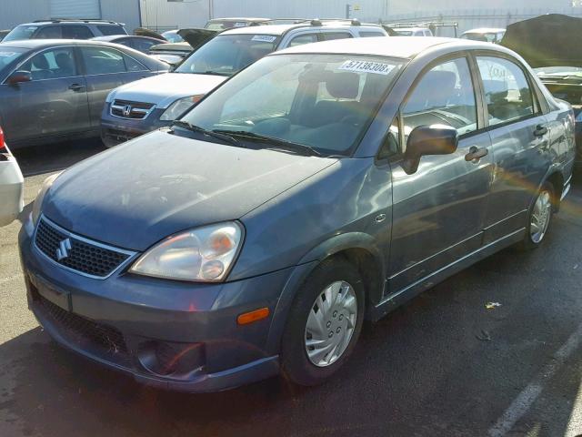 JS2RA62S775353750 - 2007 SUZUKI AERIO BLUE photo 2