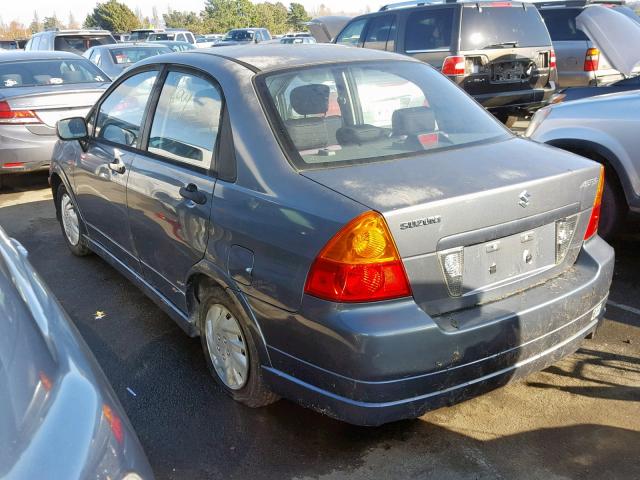 JS2RA62S775353750 - 2007 SUZUKI AERIO BLUE photo 3