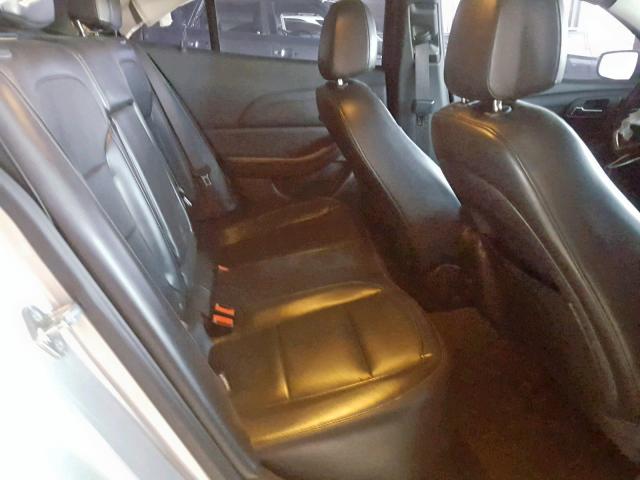 1G11H5SA6DF247423 - 2013 CHEVROLET MALIBU LTZ ნაცრისფერი ფოტო 6