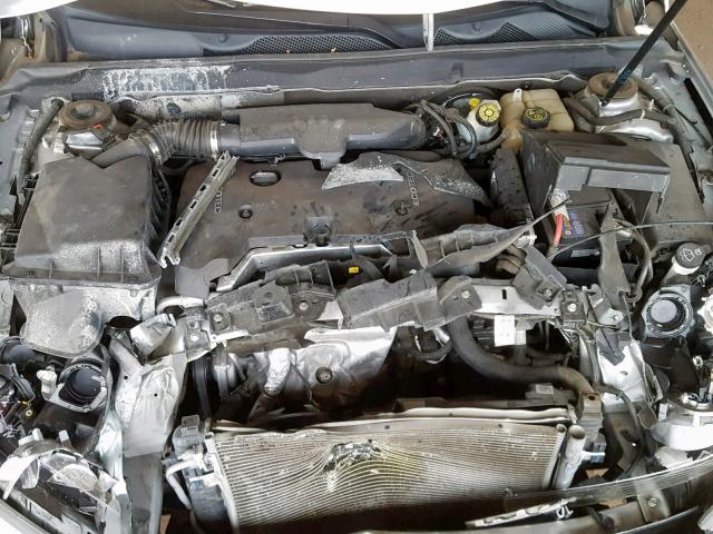 1G11H5SA6DF247423 - 2013 CHEVROLET MALIBU LTZ ნაცრისფერი ფოტო 7