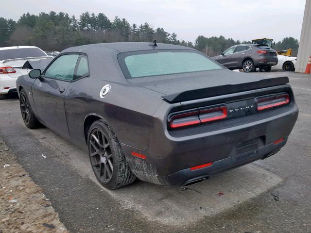 2C3CDZFJ7JH279521 - 2018 DODGE CHALLENGER GRAY photo 3