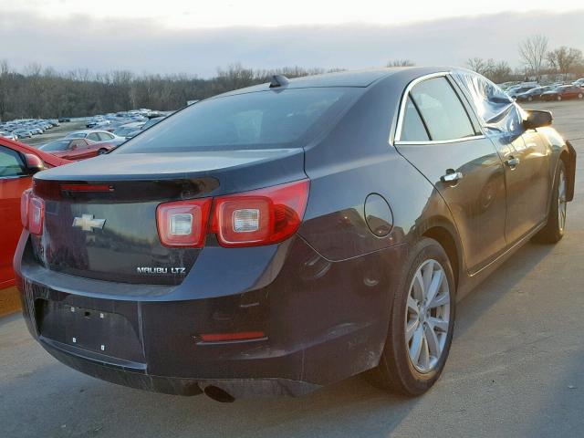 1G11H5SA5DF161200 - 2013 CHEVROLET MALIBU LTZ შავი ფოტო 4