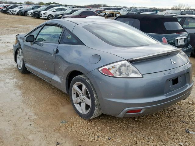 4A3AK24F29E040845 - 2009 MITSUBISHI ECLIPSE GS SILVER photo 3