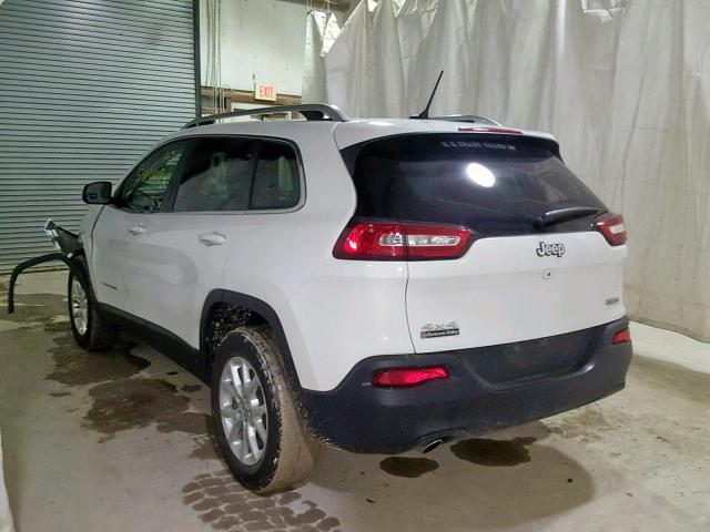 1C4PJMCB7JD536048 - 2018 JEEP CHEROKEE L WHITE photo 3