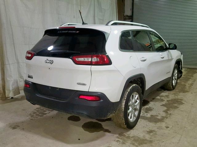 1C4PJMCB7JD536048 - 2018 JEEP CHEROKEE L WHITE photo 4