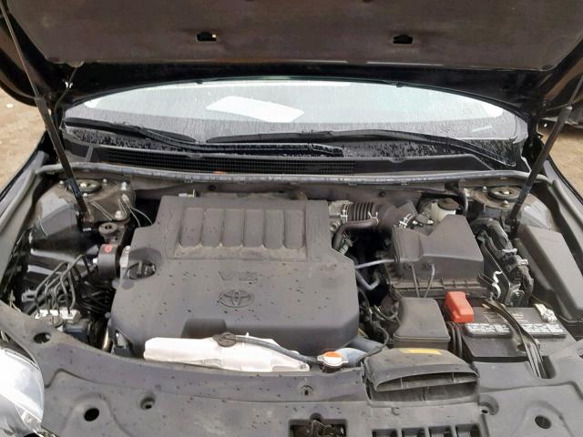 4T1BK1EBXGU221624 - 2016 TOYOTA AVALON XLE BLACK photo 7