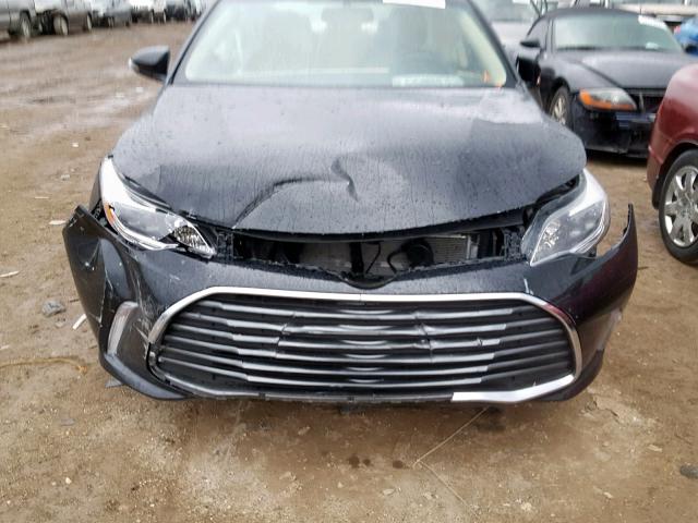 4T1BK1EBXGU221624 - 2016 TOYOTA AVALON XLE BLACK photo 9