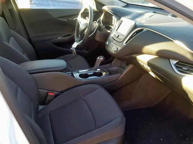 1G1ZB5ST8JF212061 - 2018 CHEVROLET MALIBU LS WHITE photo 5