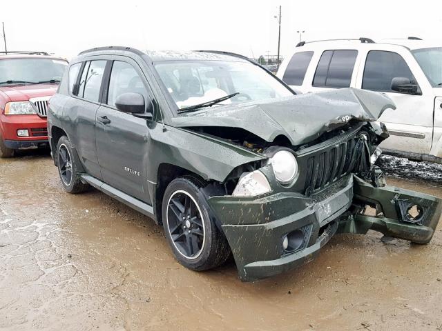 1J8FF47W38D579685 - 2008 JEEP COMPASS SP GREEN photo 1