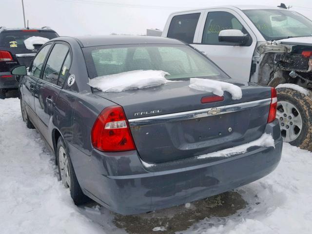 1G1ZS58F18F113206 - 2008 CHEVROLET MALIBU LS GRAY photo 3