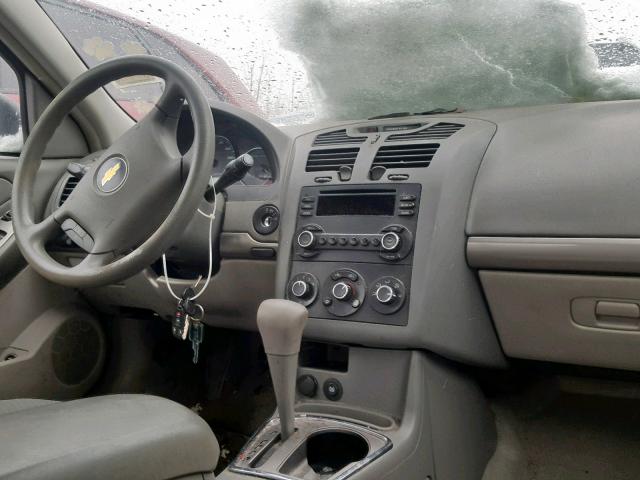 1G1ZS58F18F113206 - 2008 CHEVROLET MALIBU LS GRAY photo 9