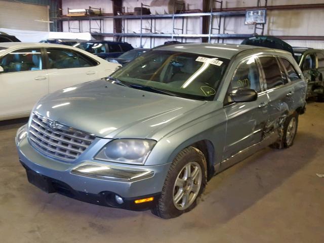 2C8GM68474R617192 - 2004 CHRYSLER PACIFICA BLUE photo 2